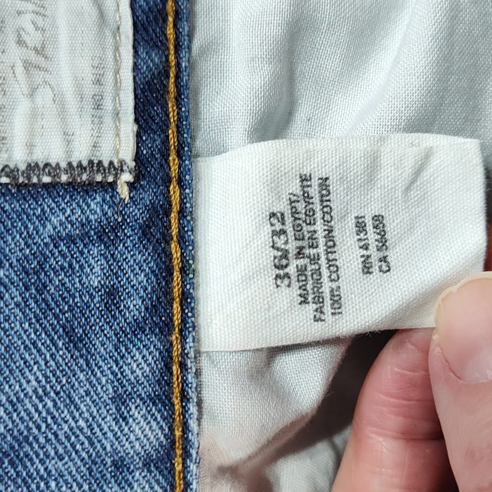36x32 Denim & Supply Ralph Lauren Mens Straight Fit Jeans Excellent Condition - Picture 9 of 10